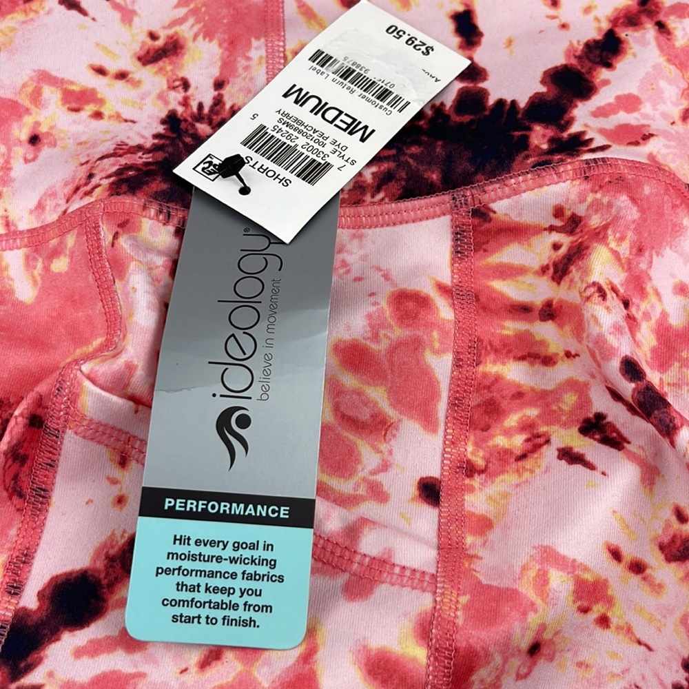 Ideology Tie-Dye High-Rise Bike Shorts - Picture 7 of 14
